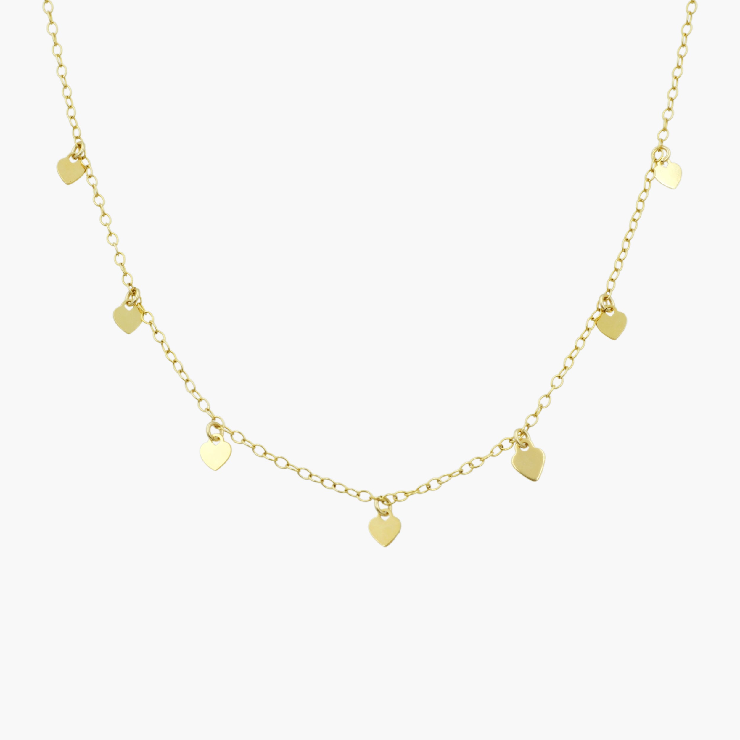 Heart Dangle Necklace-Harper Phinn Jewelry