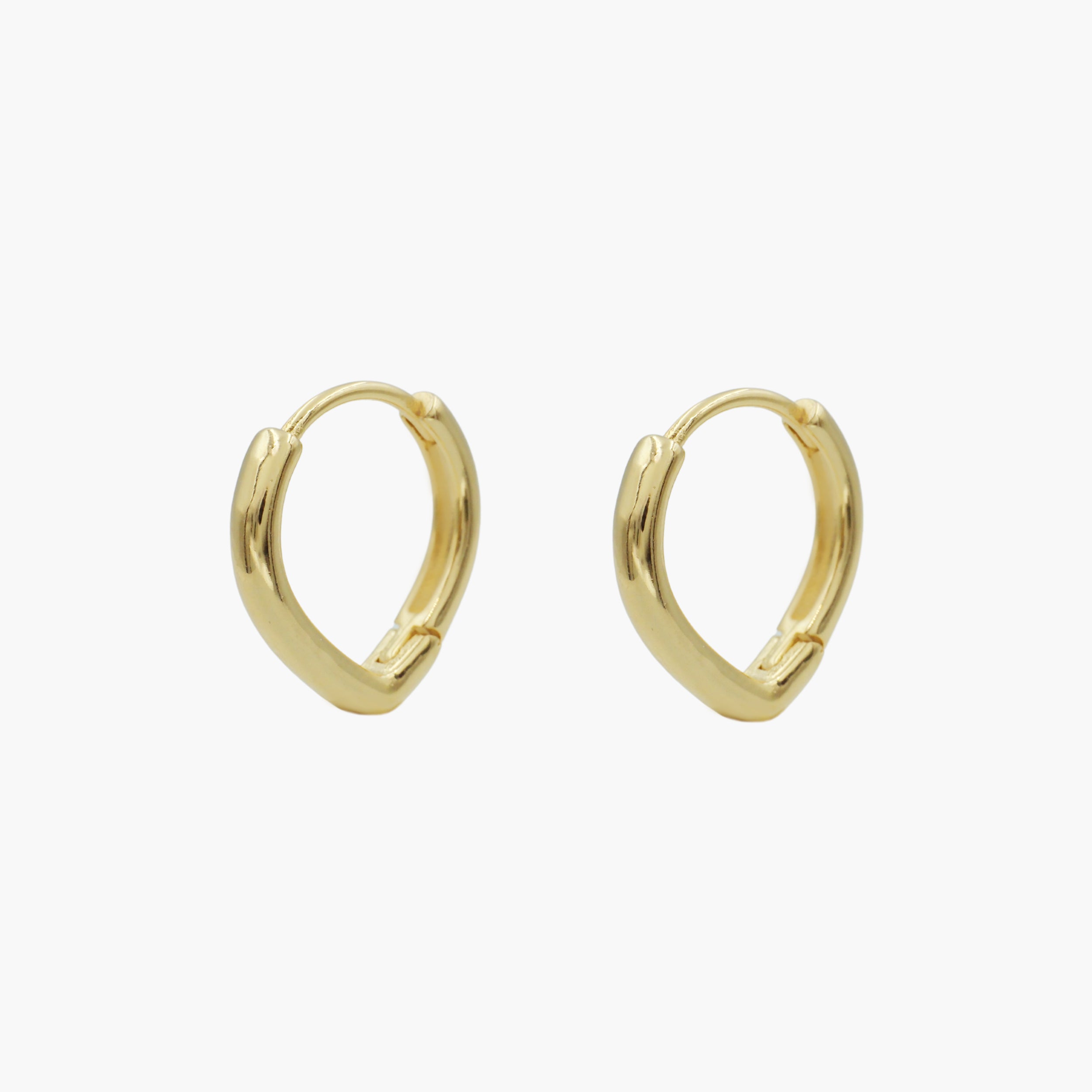 V-Shaped Huggies-Harper Phinn Jewelry