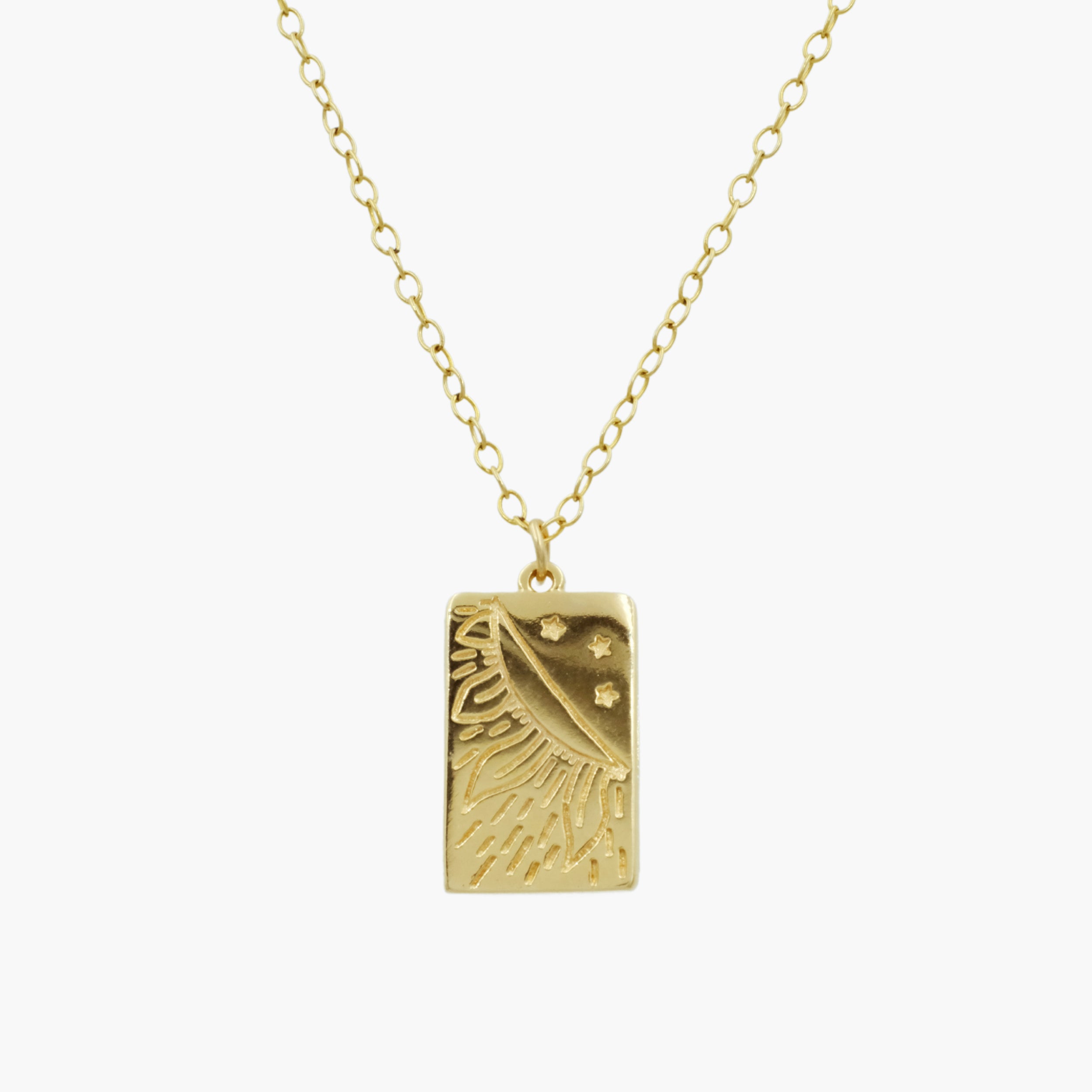 Sun and Moon Pendant Necklace-Harper Phinn Jewelry