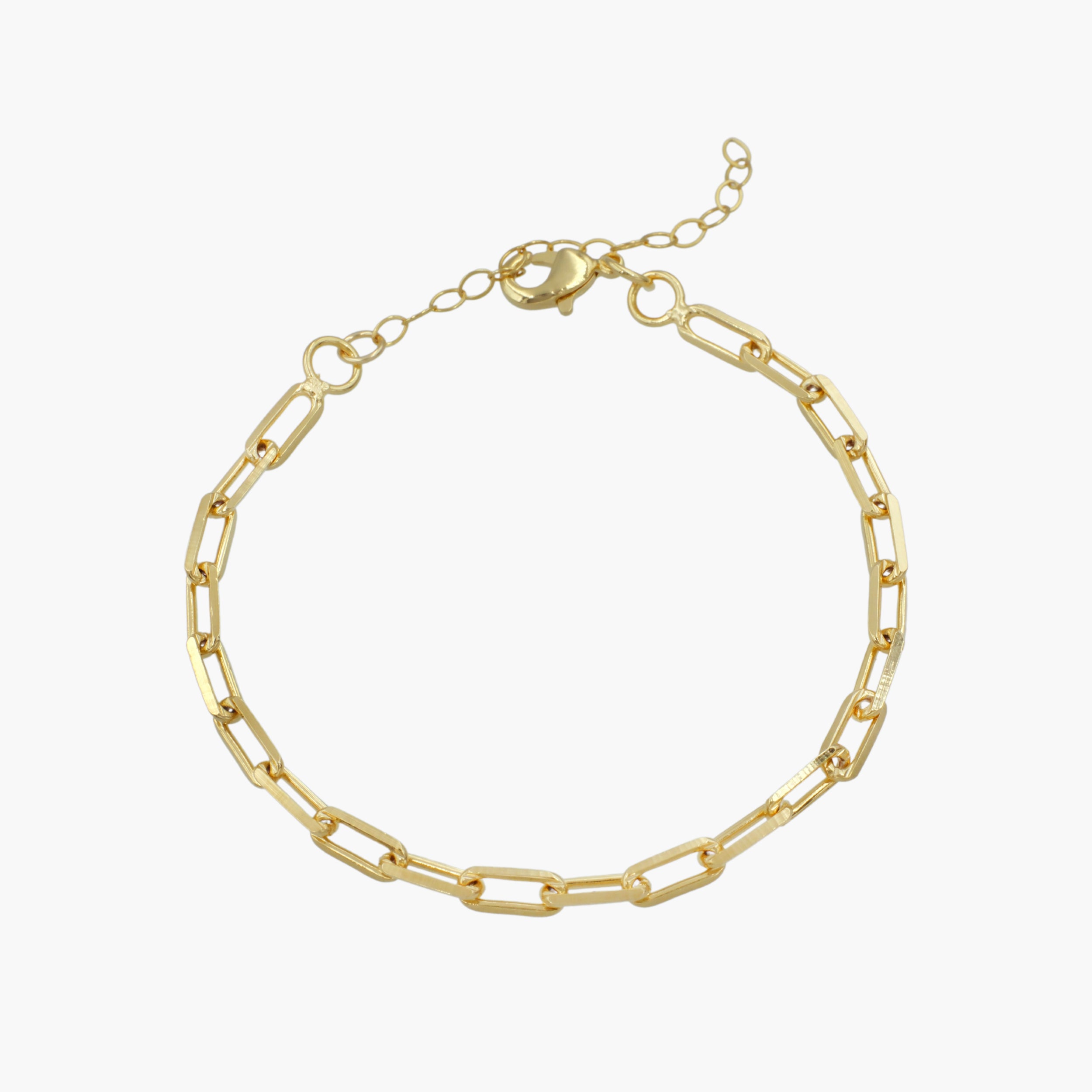 Chunky Paperclip Bracelet-Harper Phinn Jewelry
