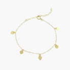 Dangle Heart Bracelet-Harper Phinn Jewelry